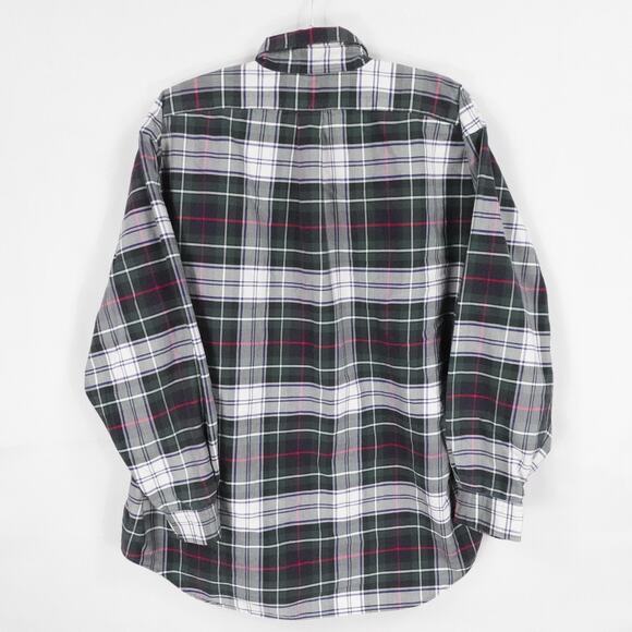 Ralph Lauren Shirt Men Extra Large Green Plaid Button Down Casual Classic Office - Picture 2 of 14